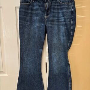 Abercrombie & Fitch Dark Blue Flare Jeans